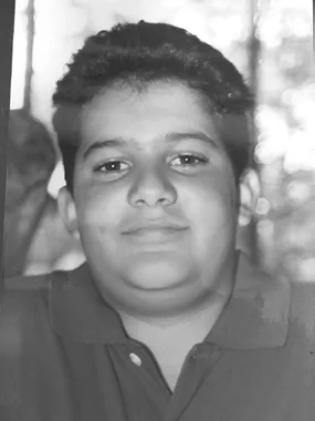 Raul as a middle schooler
